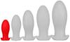 Saurus Egg S Silicone Plug 10 X 4.5cm Red - EggPlay - Silicone Plugs