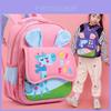 Cute Giraffe And Dinosaur Cartoon Backpack For Boys And Girls With Arc Shoulder Straps