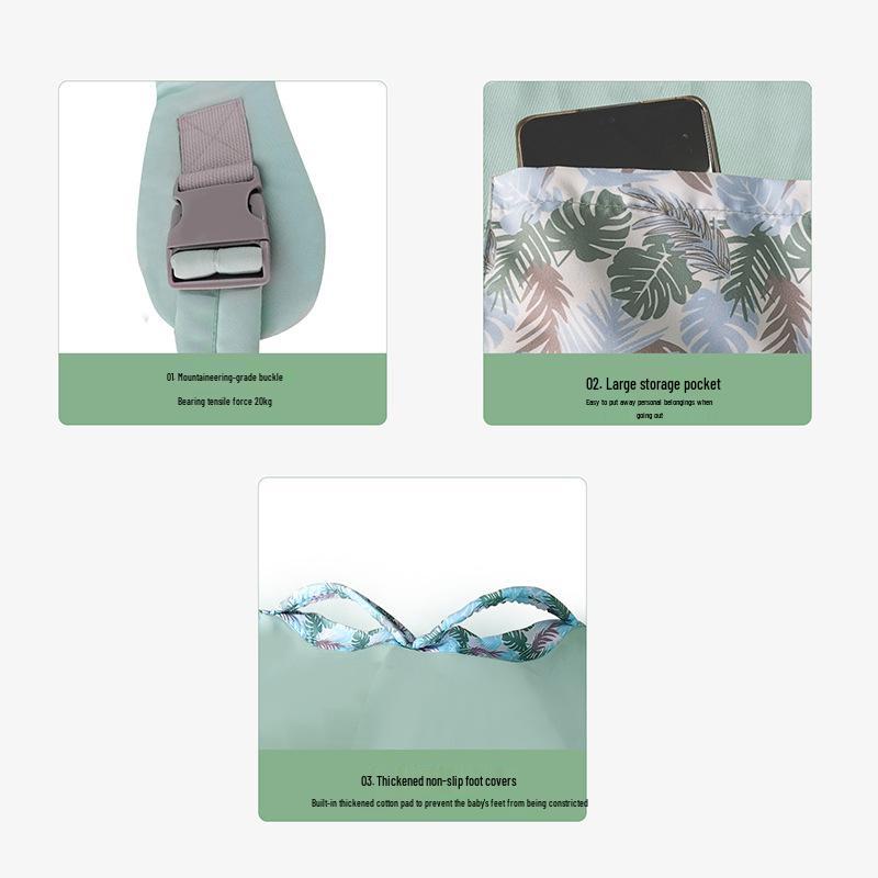 Multifunctional Lightweight Baby Carrier and Nursing Cover for Newborns
