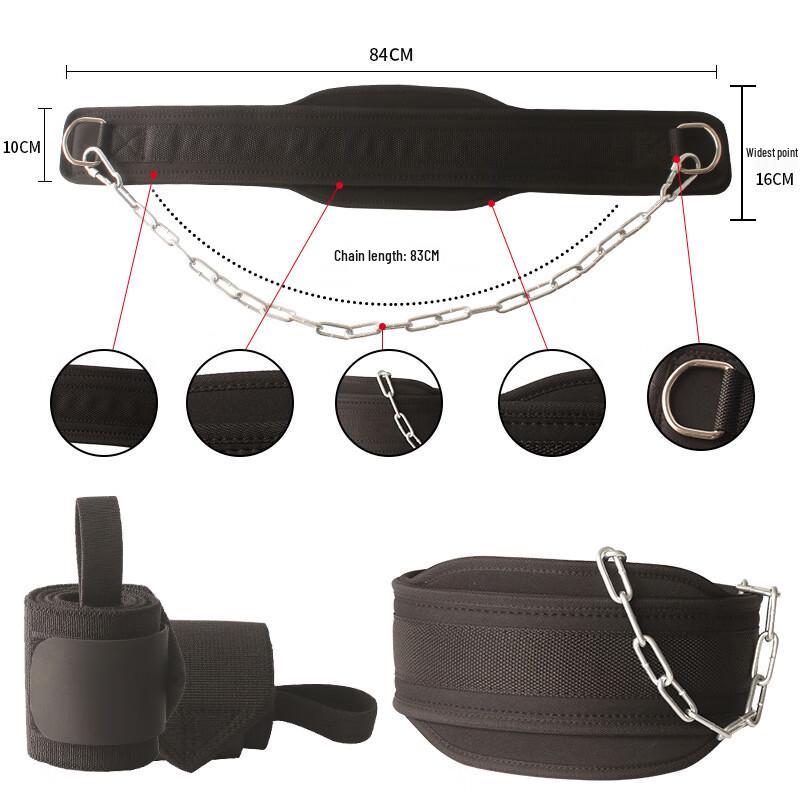 WEZHO Weighted Fitness Belt Set