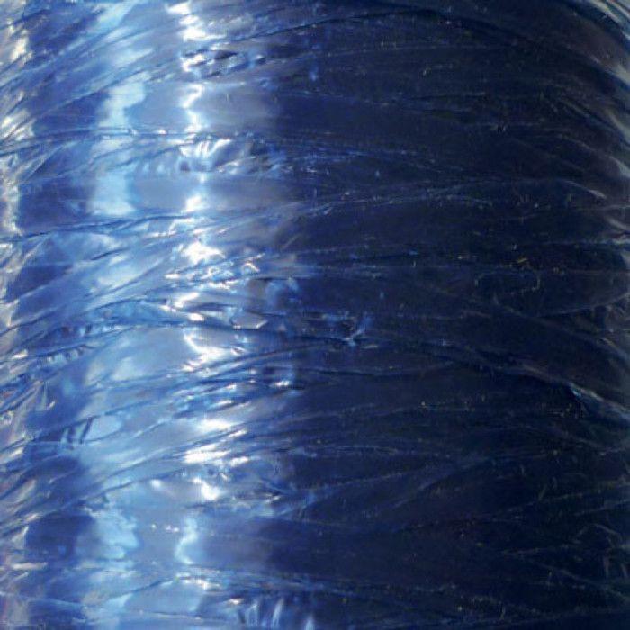 Raphia synthétique Bleu roy (foncé) 125 g