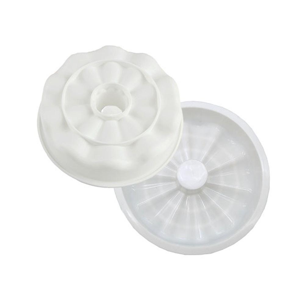 Crown-Shaped Silicone Mold - French Mousse Cake Round Wreath DIY Baking Pan Dessert Tool