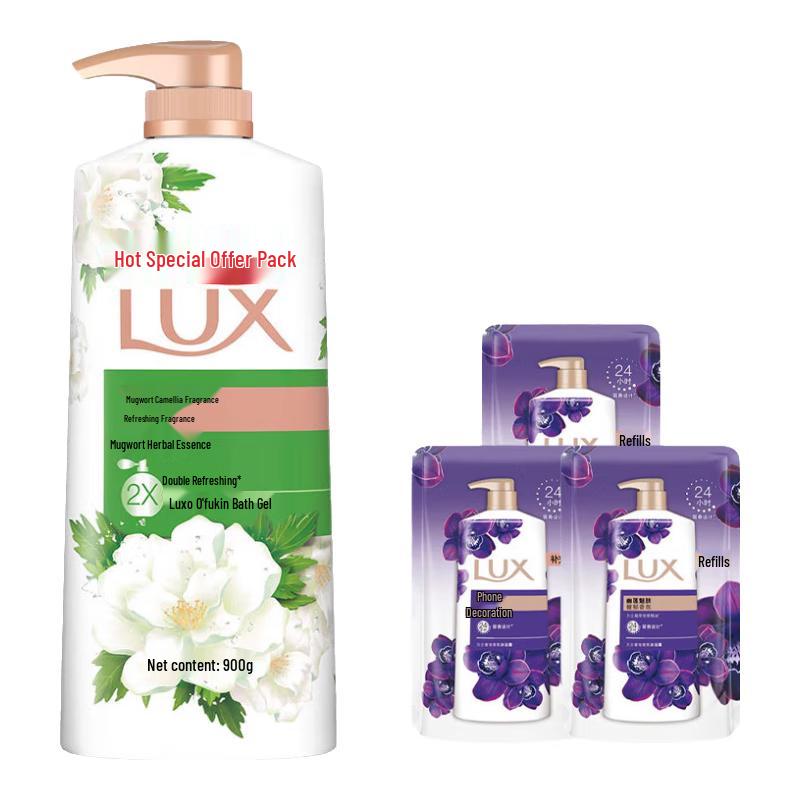 LUX Hydrating Mugwort Camellia Shower Gel Set