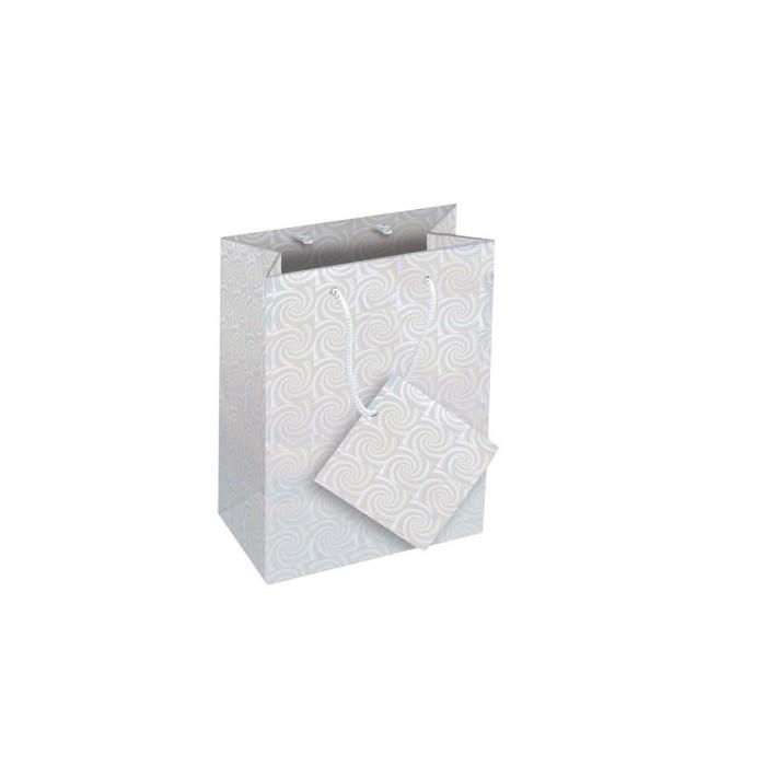 County Stationery Holograficzna torba na prezenty (Zestaw 12 sztuk)