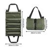 Tool Roll Up Pouch, Tool Roll, Heavt Duty Tool Organizer Portable Tool Storage Bags Waterproof Oxford Cloth-Zipper Pouch For Men