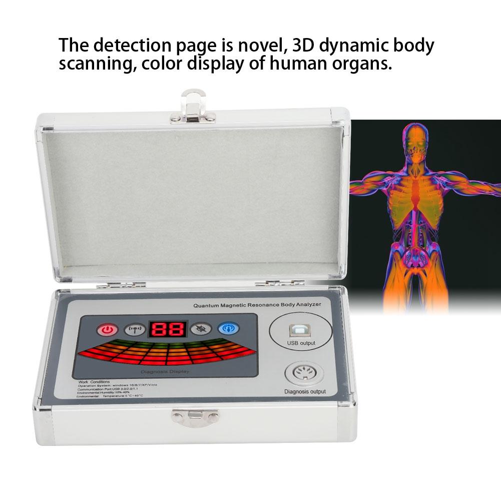 Portable Mini Body Health Monitor Magnetic Resonance Body Analyzer Subhealth Detector