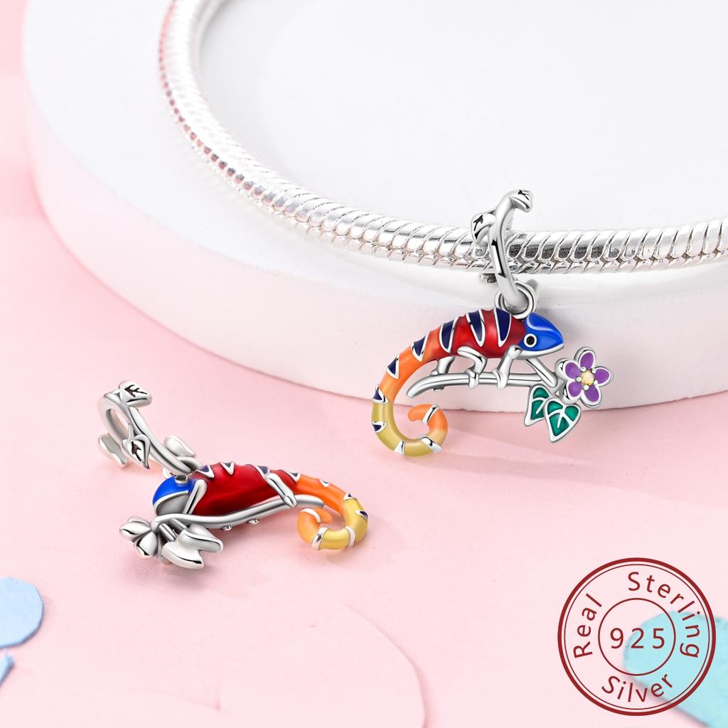 Copper Charms Animal Rabbit Dinosaur Cat Beads Fit Bracelet Making Woman Jewelry