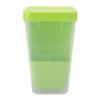 Cilantro Storage Container Plastic Transparent Reusable Easy To Clean Multipurpose Asparagus Container for Refrigerator Kitchen