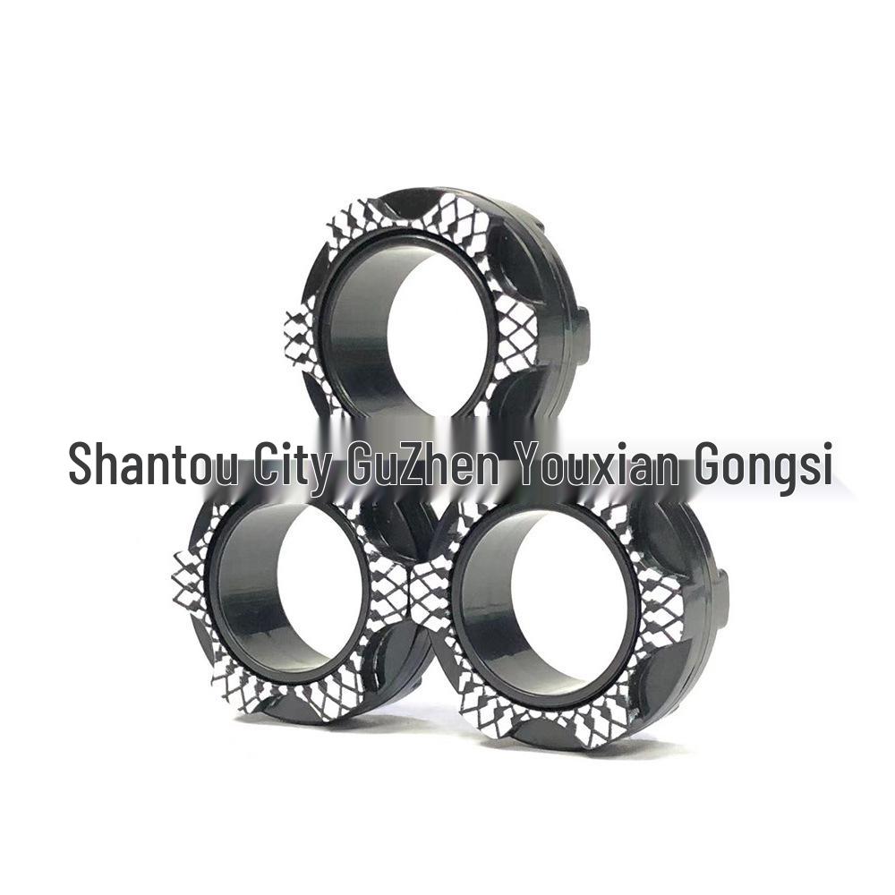 Armeegrün Graffiti Magnetring Armband & Finger Spinner