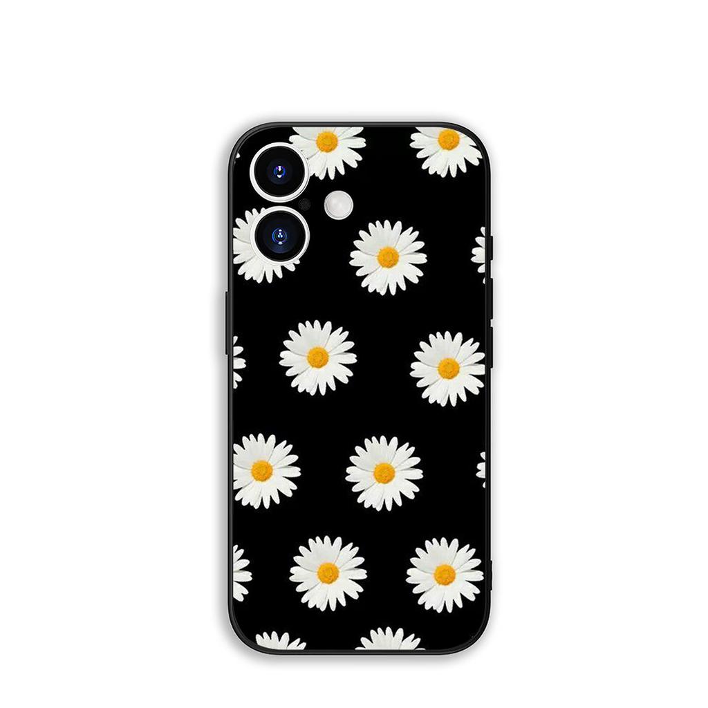 For Samsung Galaxy A55 A54 A25 A36 A17 A26 A35 A33 A34 A14 A37 S8 S9 S20 S21 FE S10 Plus Phone Case Sunflower Flower Yellow