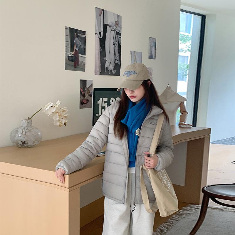 

Short Light and Thin Winter New Couple Bread Clothes Small Padded Jacket S