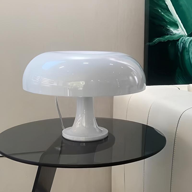 Nordic Big Mushroom Table Lamp - Creative Bedside Dimmable Night Light for Bedroom Atmosphere