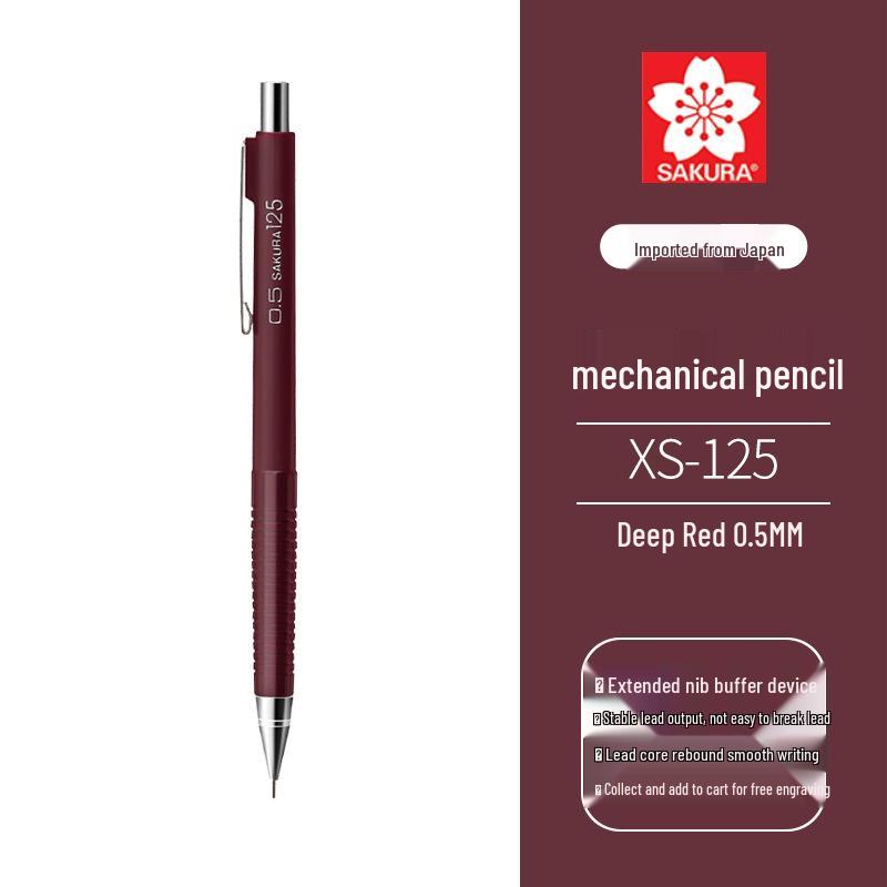 Japan Sakura Mechanical Pencil - 0.3mm, 0.5mm, 0.7mm, 0.9mm for Manga & Hand-painted Design