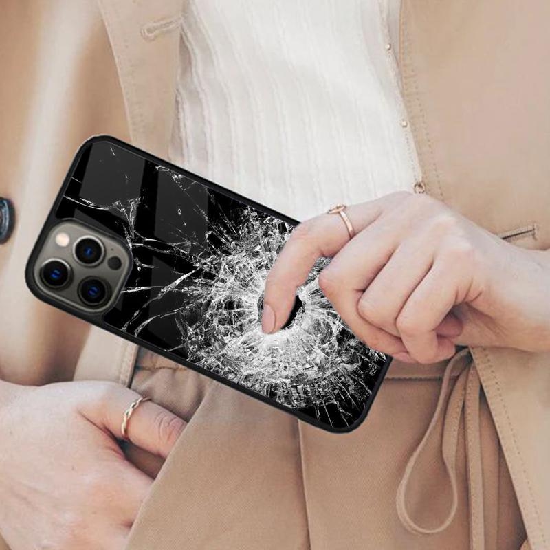 Bullet Hole Magnetic Phone Case For APPLE iPhone 17 Air 16 14 13 12 Pro Max 15 Plus Wireless Charge With MagSafe Cover