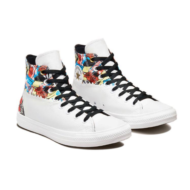 Converse Chuck Taylor All Star High Mi Gente Capsule - Bodega Run Unisex Sneakers Multi-Color White Multi 171494C