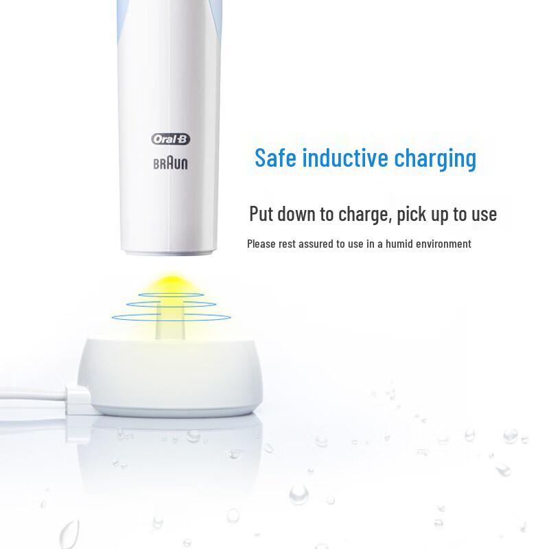 Oral-B D12 Oppladbar Elektrisk Tannbørste Tvillingpakke