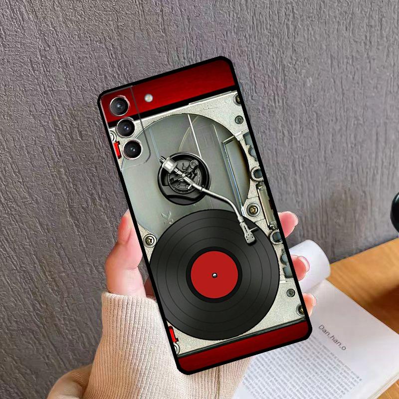 

Виниловая пластинка DJ Ретро Винтажный Чехол Для Телефона Для Samsung Galaxy S24 S26 Ultra S20 S21 S22 S23 S25 Plus S10 S24 S25 FE Обложка Galaxy S22 Plus