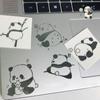 Cartoon Computer Metal Sticker Panda Planner Scrapbooking Fashion Diary Stickers  Laptop Computer