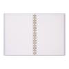 MIDORI Ring-Bound Notebook, Color Dot Grid, A5 - Purple