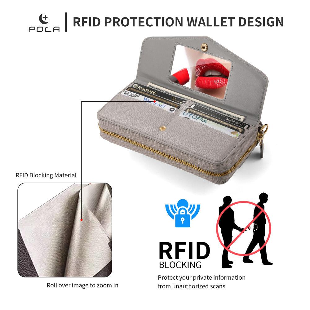 2 v 1 Odnímatelná šňůrka Peněženka Pouzdro na karty Pro Samsung Galaxy S25 S24 Ultra S23 Plus S22 Note 20 Zip Kabelka Kryt telefonu