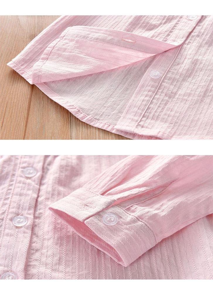 Girls' Cotton Lollipop Shirt - Spring/Autumn Korean-Style Doll Academic Fashion