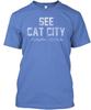Kentucky Cat City T-Shirt Made In the USA Size S To 5XL