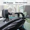 PCX160 Adjustable Lumbar Support Backrest with Thickened Bumper and Rear Tail Rack.