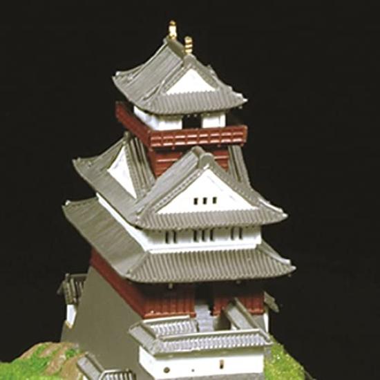 Doyusha Japanese Famous Castle Standard Gifu Castle Plastic Model Molded Color 1/350 S-27