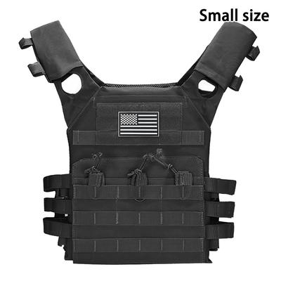 Outdoor Training Vest (including US Flag Emblem) with Convenient Expansion, Lightweight and Multifunctional JPC Vest