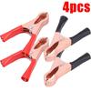 Auto Battery Alligator Clip Insulated for Jumper Cables 30A Car Charger Lead Clamp Tools Accessories Copper Spring Connectors