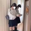 Three-dimensional Flower Gentle Wind Design Sense Knitted Cardigan Autumn and Winter New Sweet Loose Sweater Jacket Women