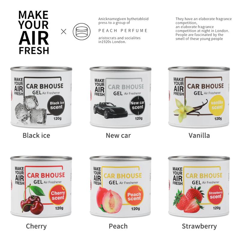 Auto Innenraum Parfüm Lufterfrischer Lang anhaltendes Deodorant für Zuhause Auto Umwelt Erfrischer