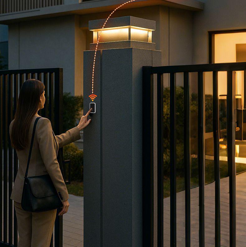 Ultra-Long Range Wireless Doorbell with High Volume and Elderly Pager Function