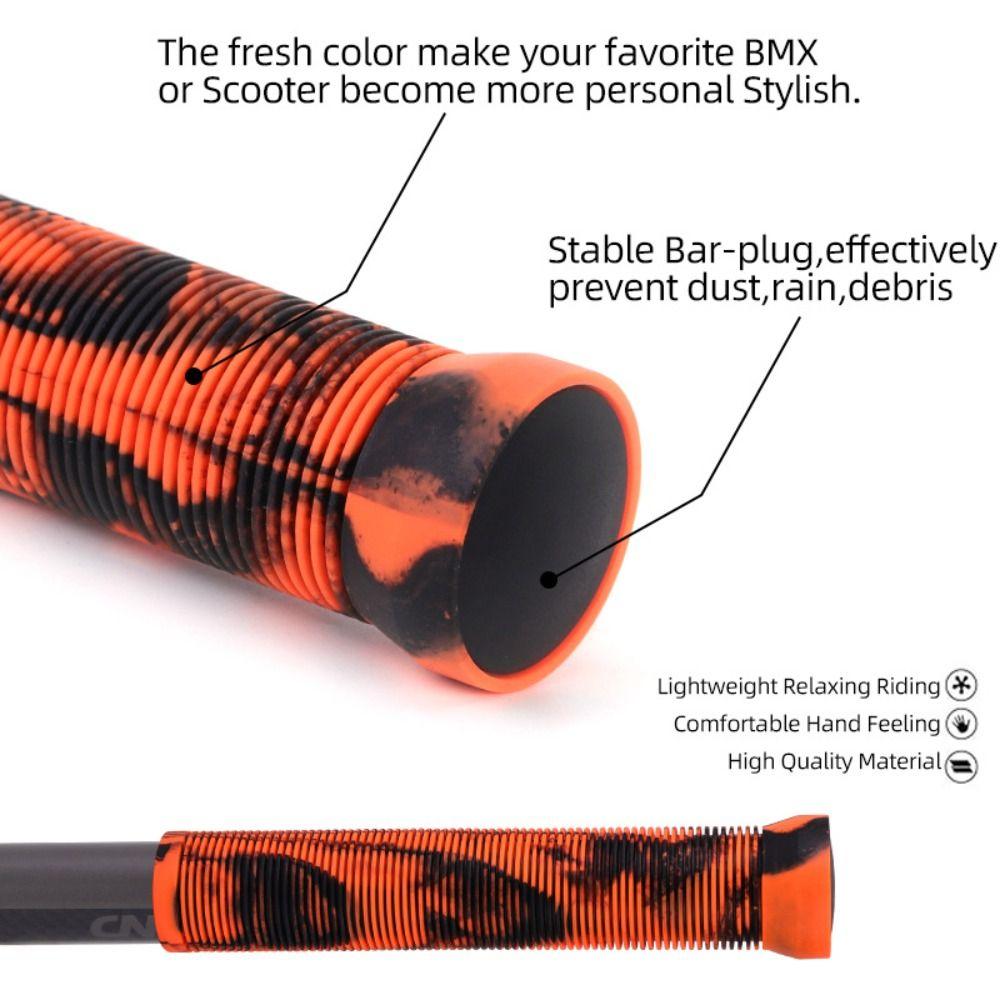Antiskid MTB Bike Grip Comfortable Motorcycle Handlebar Cover Cuff Rubber Grip  Scooter Bicycle