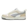 Puma Rebound V6 Low Granola Concrete Unisex Sneakers Tan Warm-White Concrete-Grey 392328-09