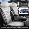 25 BYD Dolphin Leather Seat Covers, All-Season, Breathable, Full Coverage for Intelligent Driving Version