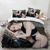 Fashion Sexy Bedroom Duvet Cover Set Home Textile Bedding Sets 3D Beauty Print Motorcycle Bedding Sets Holiday Gift for Friends