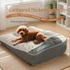 All-Season Dog Kennel Bed: Cozy Sofa Nest for Medium & Large Breeds, Winter-Warm Mat for Golden Retrievers & More