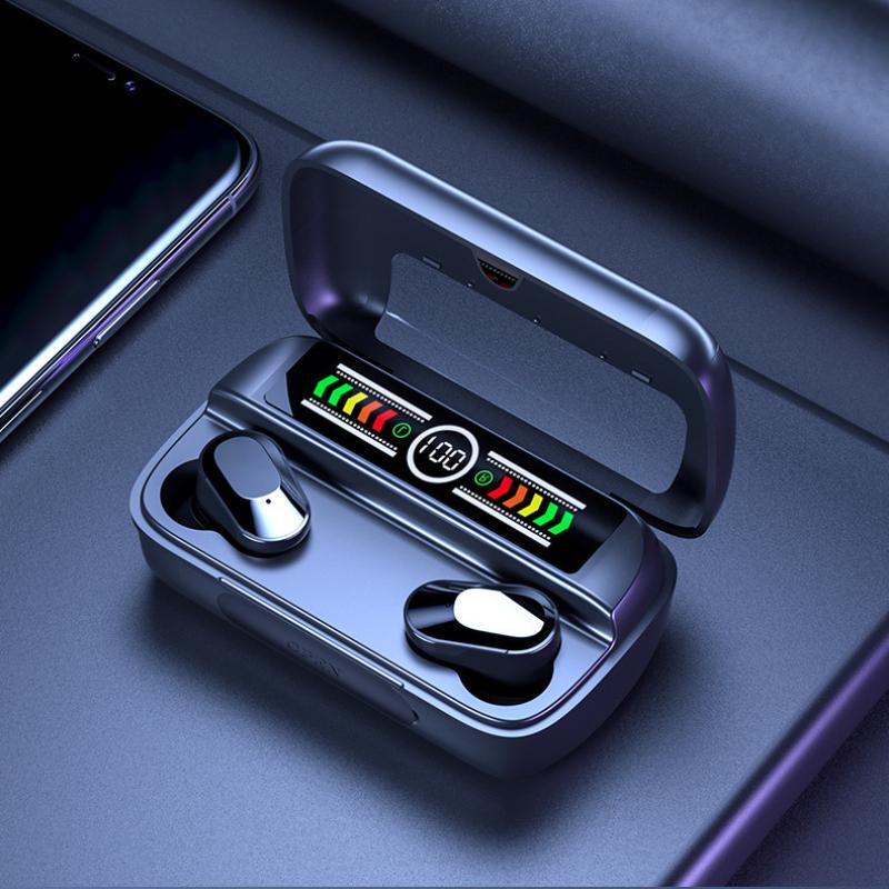 New Product Wireless Bluetooth Headset Movement Low Noise Reduction TWS Entry -ear Two Ears