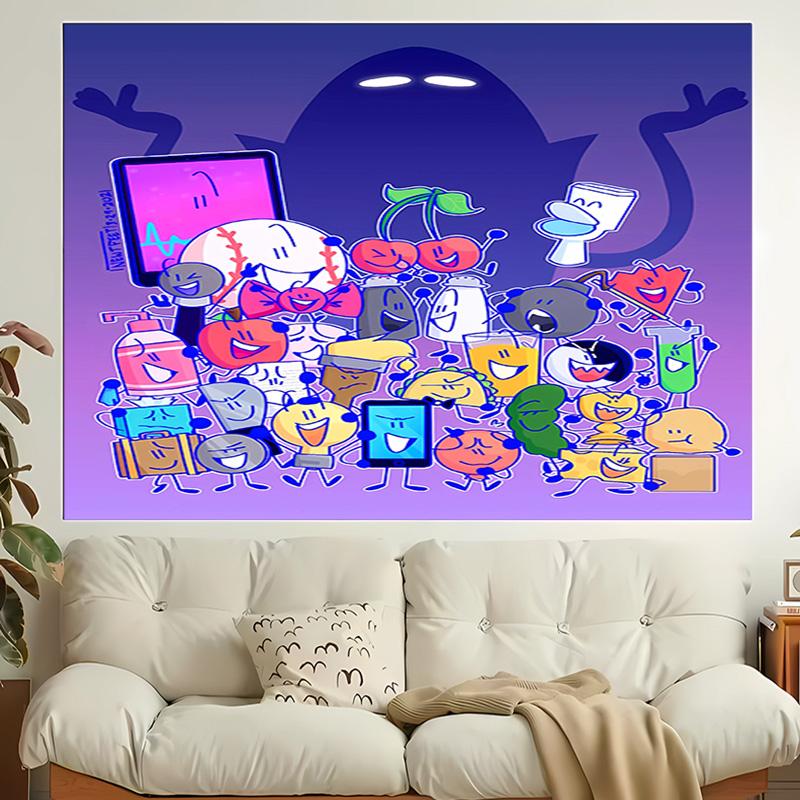 1pc Inanimate Insanity1 Tapestry, Living Room, Bedroom, Office, Party Decor, Ideal Festive Gift