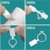 500pcs High-Quality Jewelry Tags Self-Adhesive Dumbbell Price Labels for Boutique Jewelry Store Pricing Organization