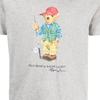 Polo Ralph Lauren SS23 Cartoon Bär Logo Print Rundhals Kurzarm T-Shirt Herren T-Shirt Grau 710853310-019