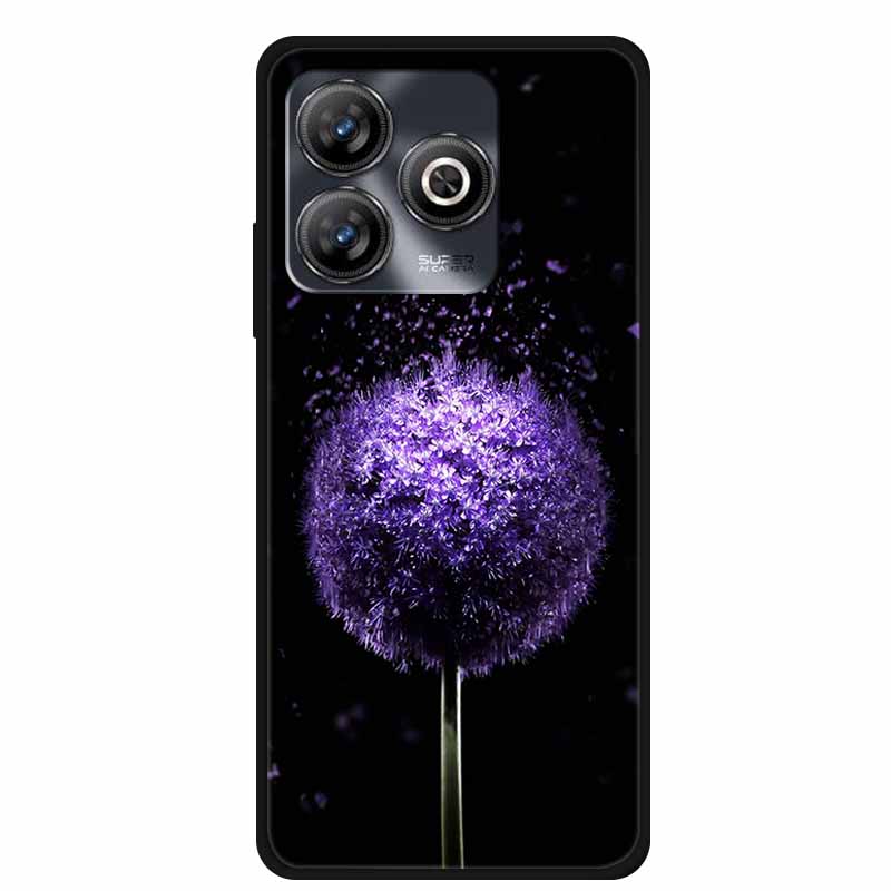 Phone Case For ZTE Blade A75 4G Back Cover Case Shockproof Black Silicone Soft Funda For ZTE Blade A75 4G Case A 75 6.6" Coque