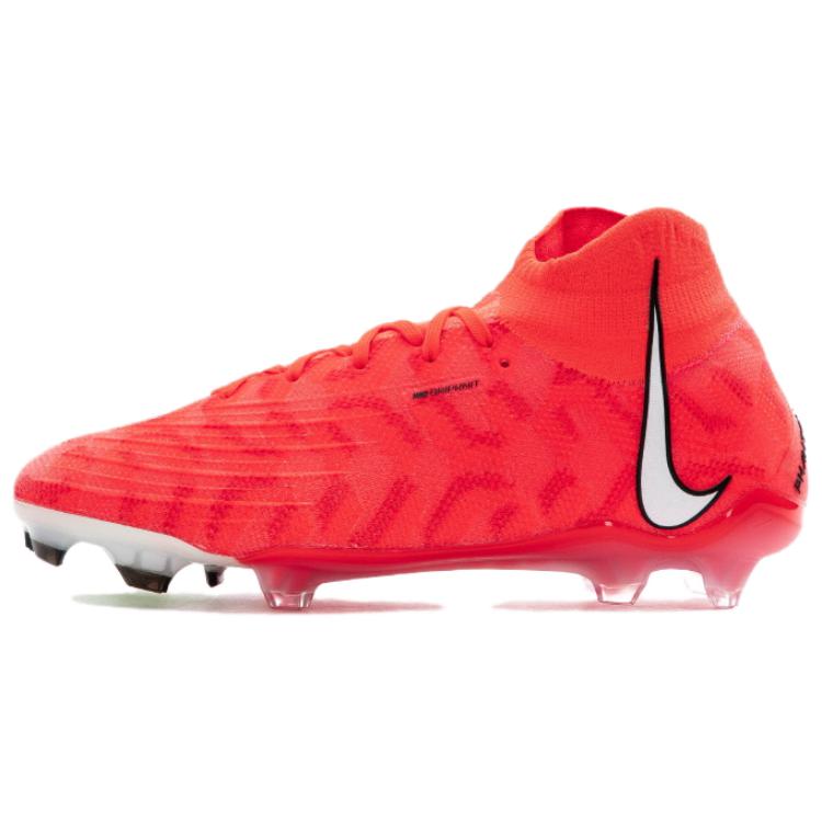 Nike Phantom Luna Elite Comfortable Trendy FG (Rubber Long Stud) Slip Resistant Durable Soccer Shoes Women Soccer Shoes Red FN8453-600