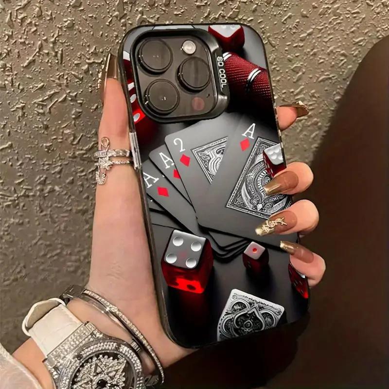 Fashion Poker Design Phone Case for  Poco X6 X5 F5 F6 M6 X7 Pro Mi 14T 14 13T 13 12T 12 11 Lite 5G Cool IMD Material Cover