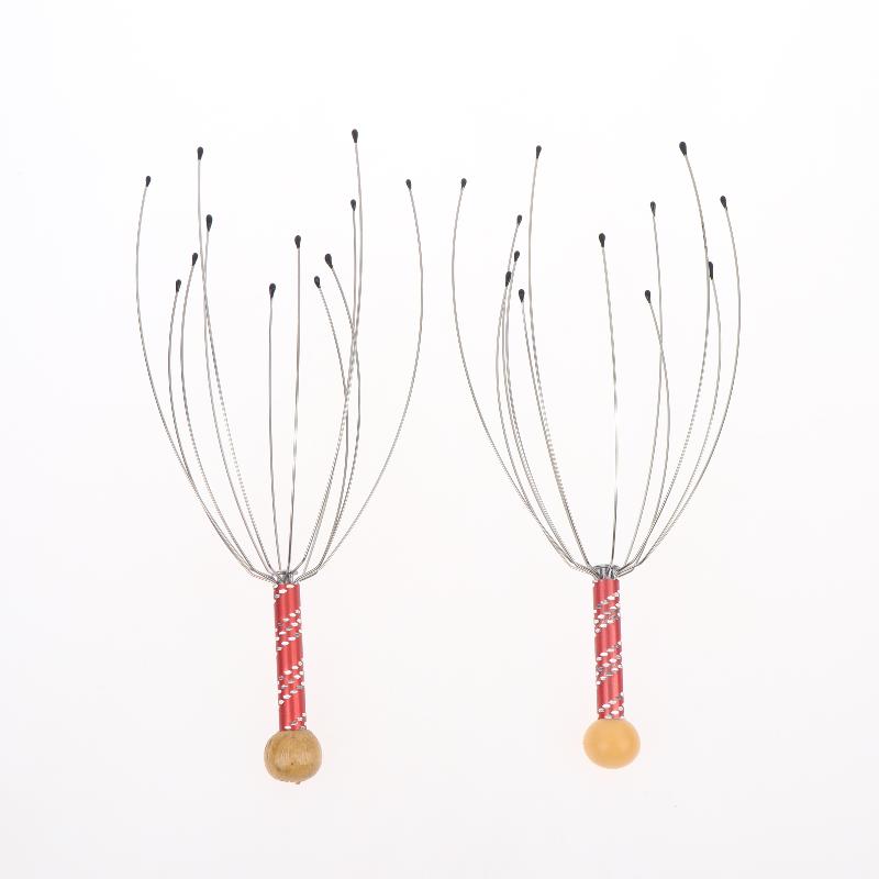 1Pcs Rubbing Scalp Relaxation Relief Body Massager Octopus Head Massager Scratcher Relieves Tension Health Care Tools