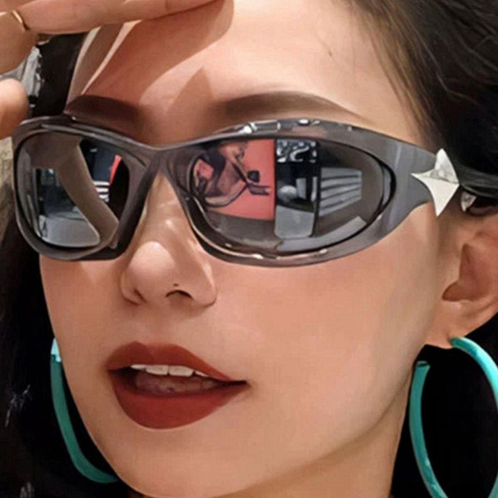 Stars with Sunglasses Cyberpunk Y2K Sunglasses Futuristic Spice Girls Street Sunglasses Ladies Sunglasses Men's Sunglasses