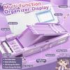 Large Capacity Pencil Case Password Lock Stationery Organizer Durable Pen Box  Kids