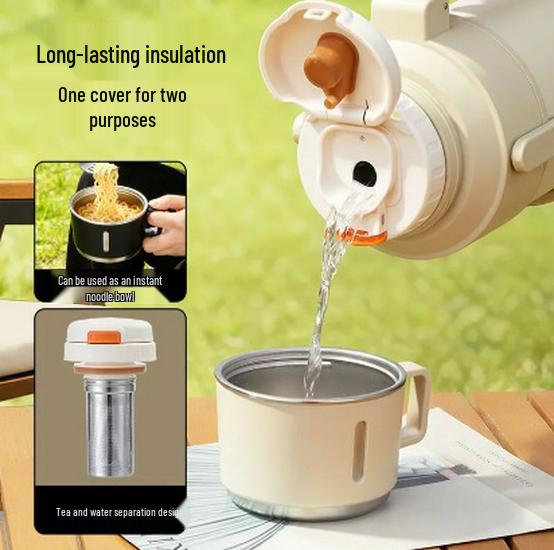 Large Capacity 304 Stainless Steel Insulated Thermos Cup for Travel and Home