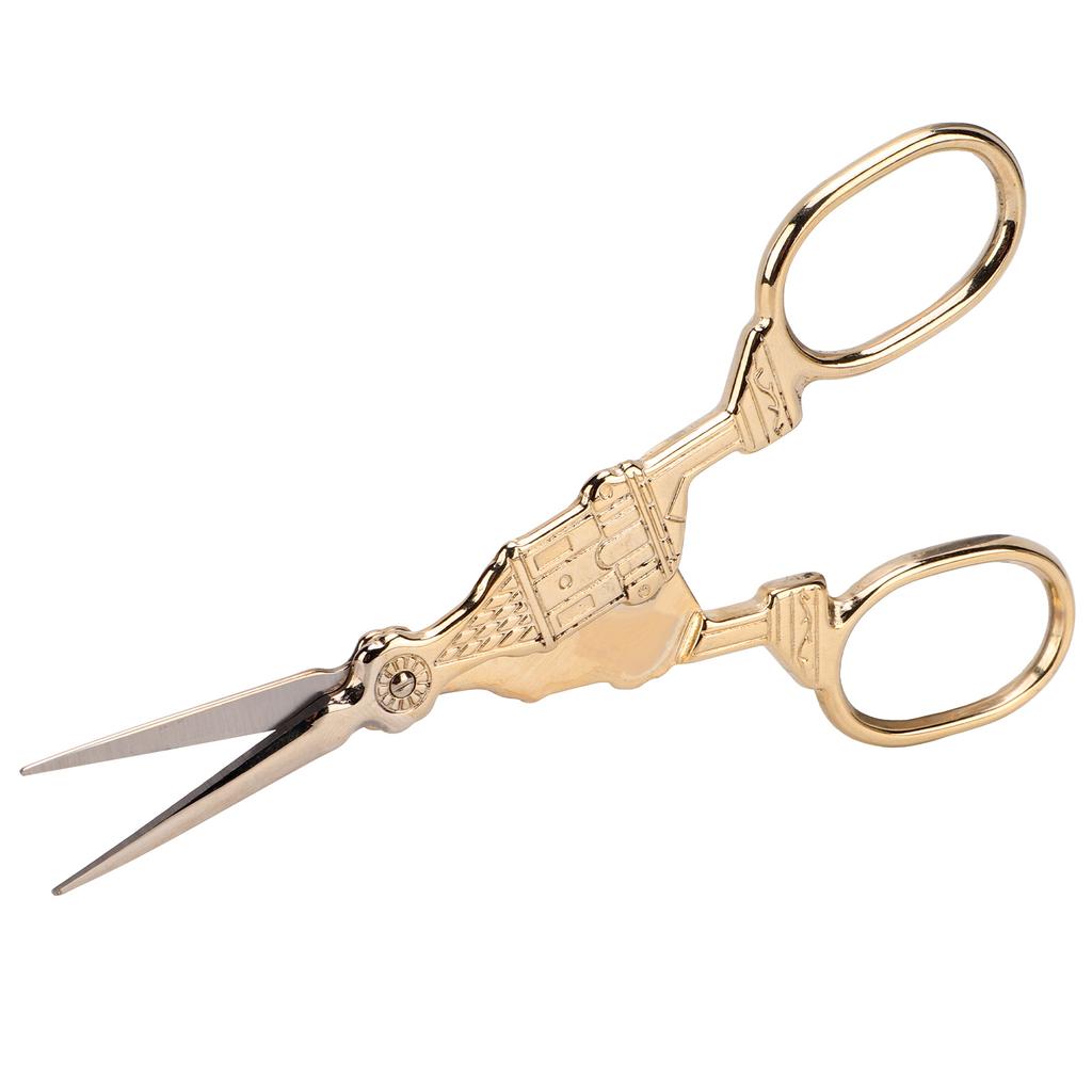 Vintage Scissors Stainless Steel Corrosion Resistant Sharper Blades Effort Saving Multifunction   Craft Scissors